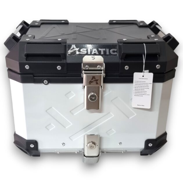 Aluminium Top Box 45ltr ARK White (Premium)